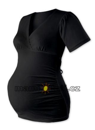 Těhotenská tunika VERONA - černá