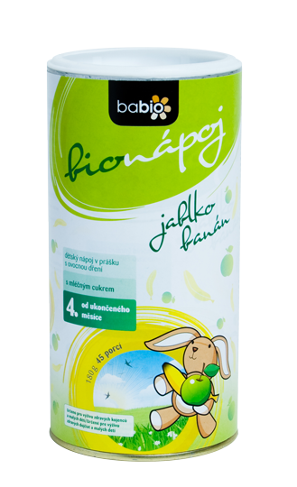 Dětský bionápoj BABIO® - JABLKO,BANÁN

