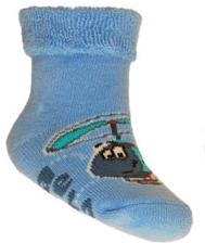 Froté ponožky s ABS - chlapecký mix vzorů