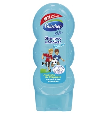 Bübchen dětský šampón a sprchový gel Sport -  230ml