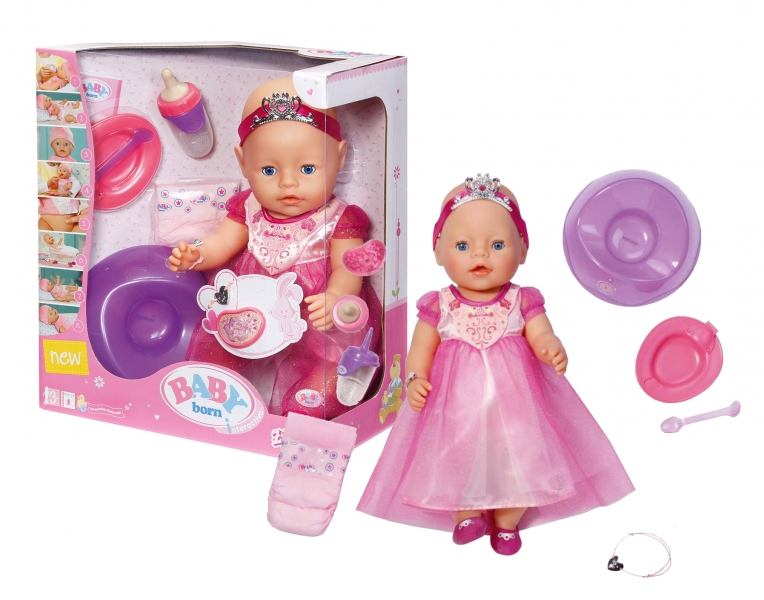 BABY BORN panenka interaktivní princezna