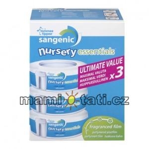 Náhradní kazety do koše na pleny Sangenic Nursery a Hygiene PLUS - Sada 3ks