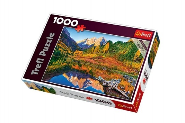 Puzzle Maroon Lake Aspen 1000 dílků 68x48cm v krabici