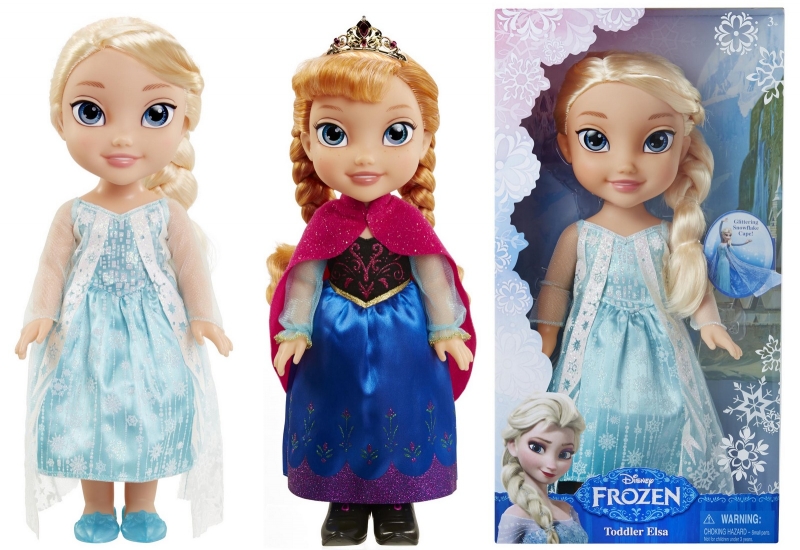 Panenka FROZEN - Ledové království Elsa v nových šatech, 36 cm