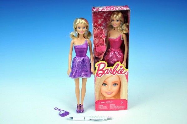 Panenka Barbie kloubová plast 30cm asst v krabici