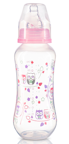 Antikoliková lahvička standart Baby Ono - růžová