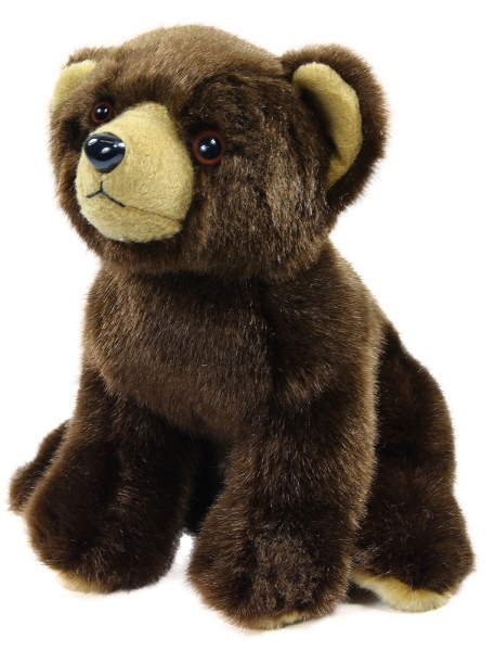 Plyšový medvěd sedící, 18 cm