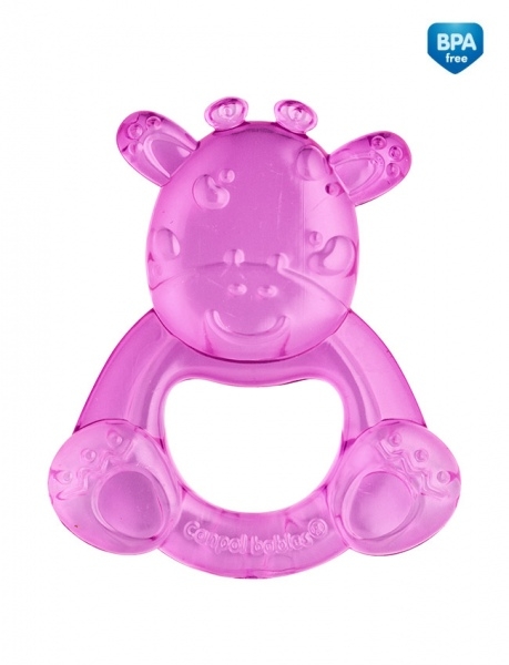 Canpol babies Kousátko vodní Žirafka - růžová