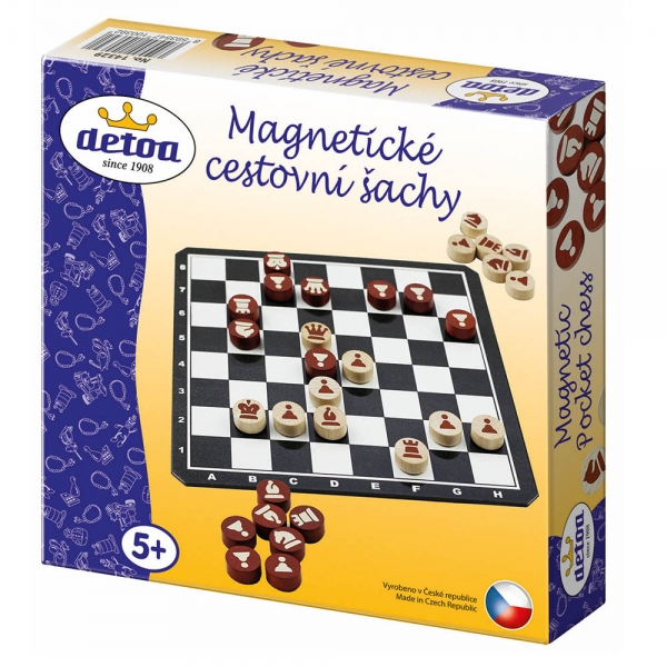Šachy magnetické cestovní