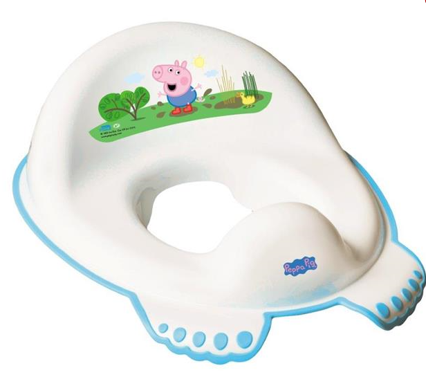 Adaptér, sedátko na toaletu Tega Baby - Prasátko Peppa, modrý