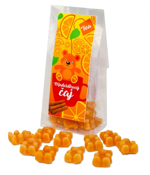 Medvídkový čaj pomeranč, skořice, 50g