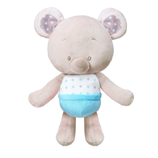 BabyOno Plyšová hračka s rolničkou - Bear Tony