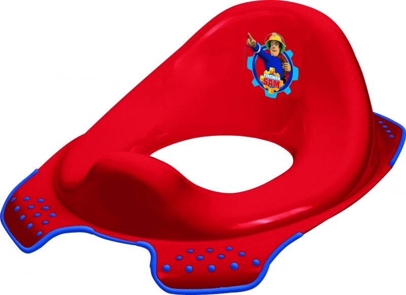 Keeeper Adaptér - treningové sedátko na toaletu Fireman Sam - červený