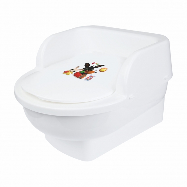 MALTEX Nočník, přenosná dětská toaleta BING  - bílý