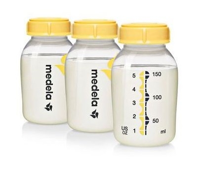 Medela Plastové lahvičky bez dudlíku 150 ml - 3ks