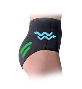 Be MaaMaa Speciální tvarující kalhotky PROSKIN Push-up - černé, vel. M/38