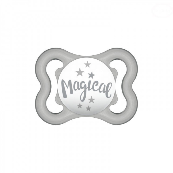 Symetrický dudlík Mam Air 2 - 6 m - Magical, šedý