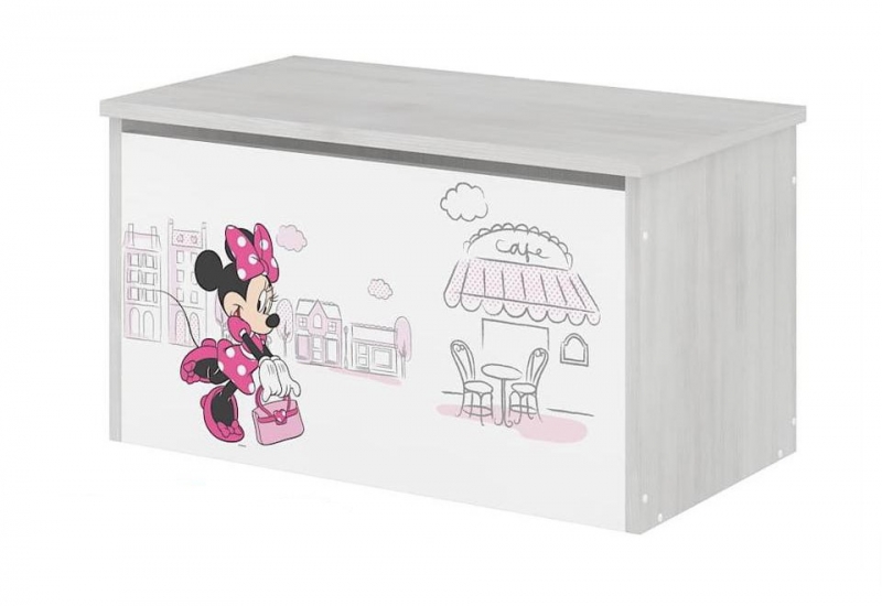 Box na hračky s motivem Minnie Paris, BabyBoo