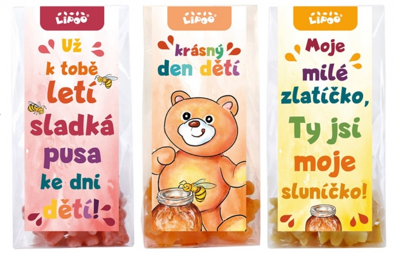 Medvídkový čaj - balíček Den dětí střední 3 x 50g