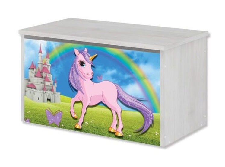 Box na hračky s motivem Unicorn, BabyBoo
