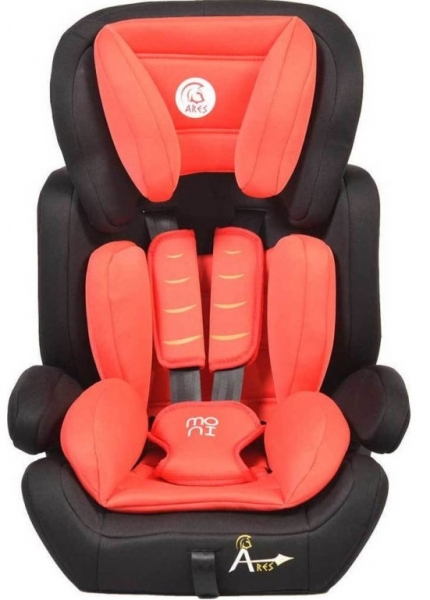 Moni Autosedačka Ares 9-36kg - červená, BMC22
