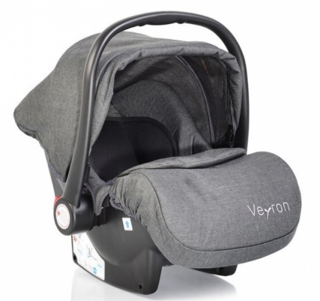 Moni Autosedačka, vajíčko Veyron 0-13 kg -  tm. šedá, BMC22