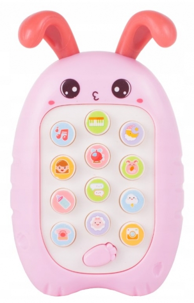 Tulimi Interaktivní hračka, My smart phone, Králíček, růžový