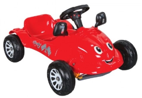Cangaroo Šlapací autíčko Herby, červené