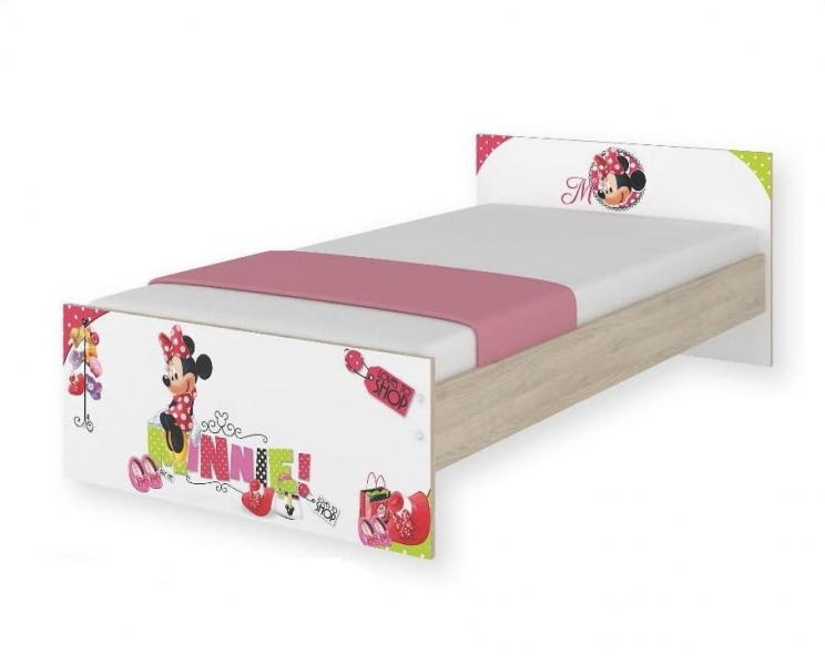 BabyBoo Dětská junior postel Disney 200x90cm - Minnie