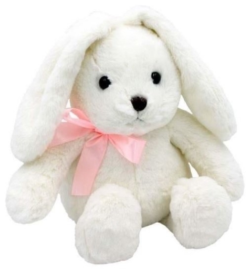 Plyšová hračka Tulilo Králíček Bunny, 25 cm - bílý
