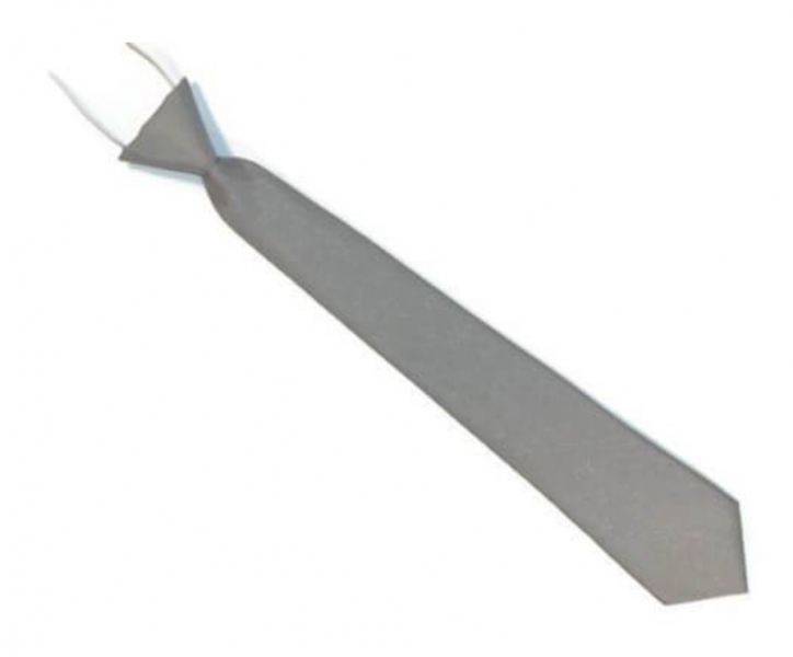 Dunpillo Dětská kravata Mini, 21 cm - odstíny šedé