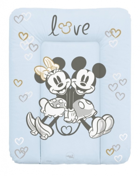 Ceba Baby Přebalovací podložka měkká 50x70cm Disney Minnie & Mickey, modrá