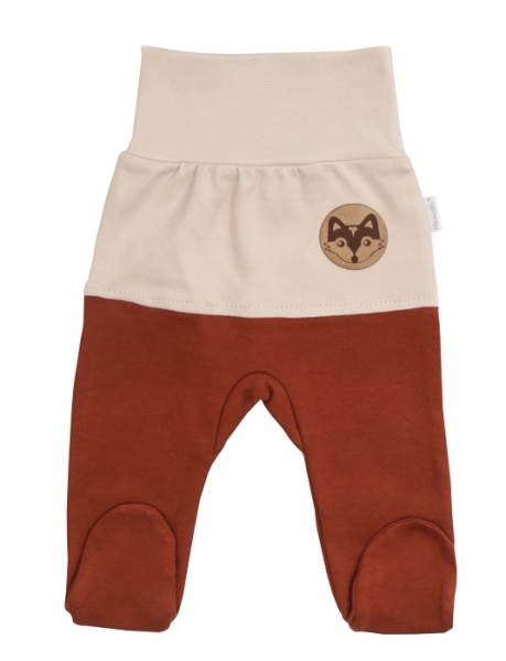 Mamatti Kojenecké polodupačky Baby Fox - hnědá/cappuccino, vel. 80