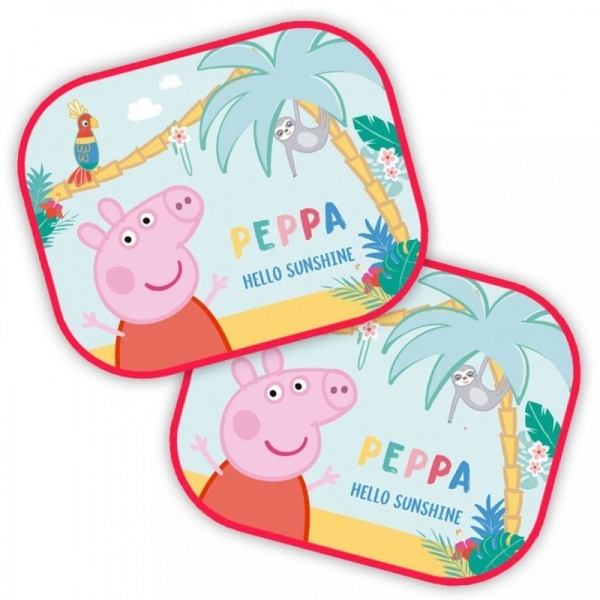 Disney Stínítko do auta boční 2 ks - Peppa Pig