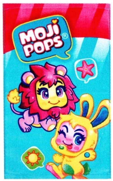 Carbotex Dětský bavlněný ručník 30x50cm Moji Pops - růžovo/modrý