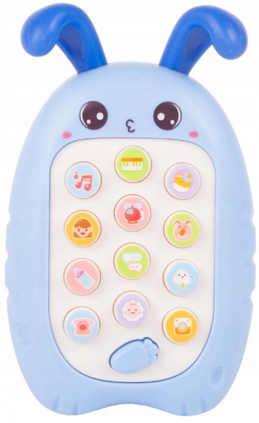 Tulimi Interaktivní hračka, My smart phone, Králíček, modrý