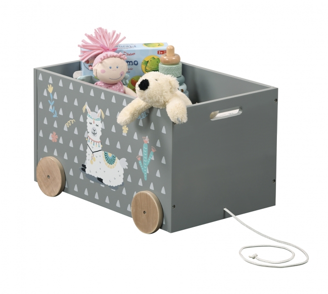 Dětský vozík na hračky Lama