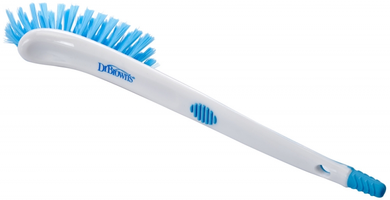 Kartáč na láhve a dudlíky Dr.Browns Easy-Clean, modrý