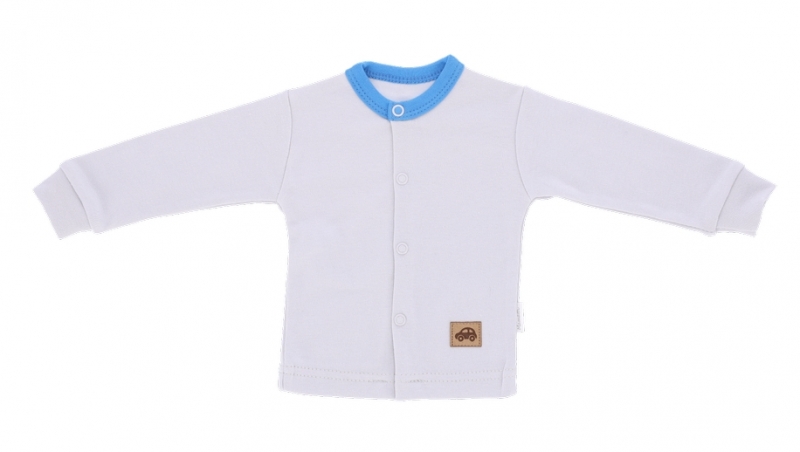 Novorozenecká bavlněná košilka, kabátek, Mamatti, Hero, vel. 68, Velikost: 68 (3-6m)
