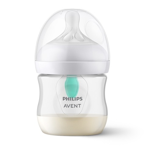 Kojenecká láhev Natural Avent, Response s ventilem AirFree, 125 ml