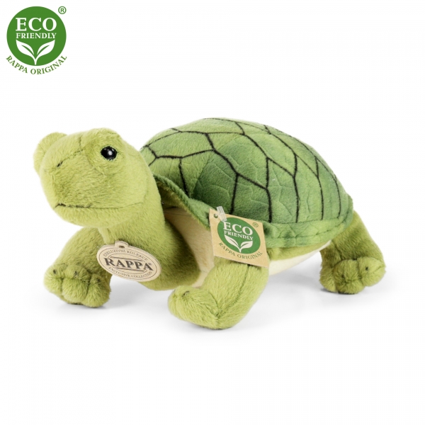 Plyšová želva Agáta zelená 25 cm ECO-FRIENDLY