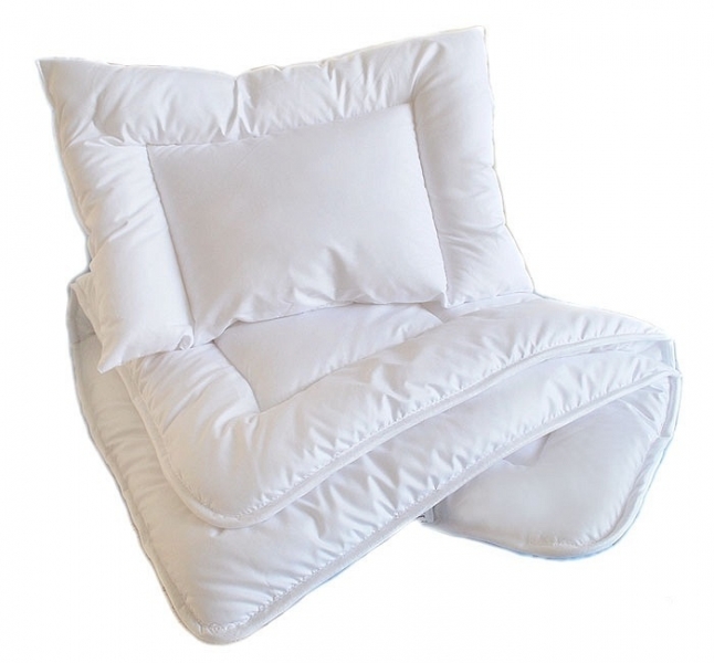 Peřinka a polštář do postýlky Baby Nellys - LUX, 135x100 + 40x60, mikrovlákno