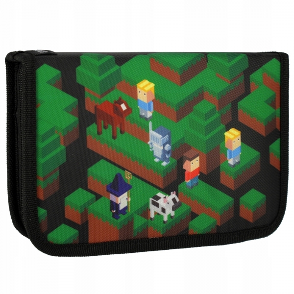 Školní penál rozkládací s náplní Minecraft Game