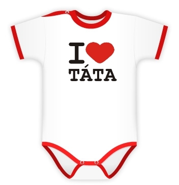 Body kr. rukáv I Love Táta