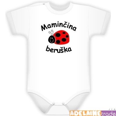 Baby Dejna Body kr. rukáv  Kolekce Beruška - Maminčina beruška, vel. 74