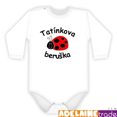 DEJNA Body dl. rukáv Kolekce Beruška - Tatínkova beruška, vel. 86