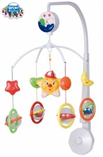 Kolotoč nad postýlku Canpol Babies - Kuličky
