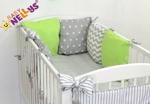 Baby Nellys Mantinel Be Love Lux polštářkový s povlečením vzor č. 22