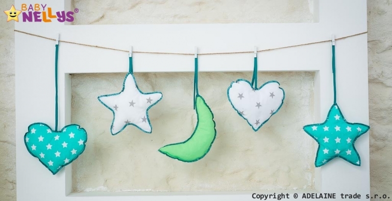 Baby Nellys Sada dekorací Stars be Love č. 4