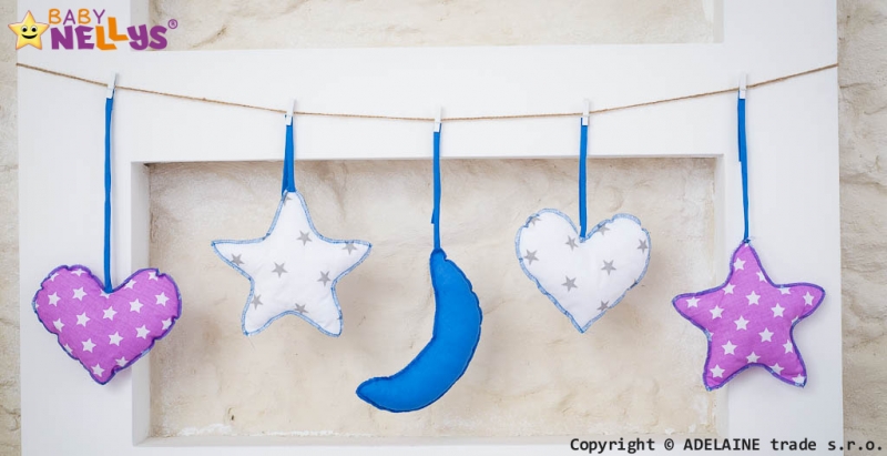 Baby Nellys Sada dekorací Stars be Love č. 7